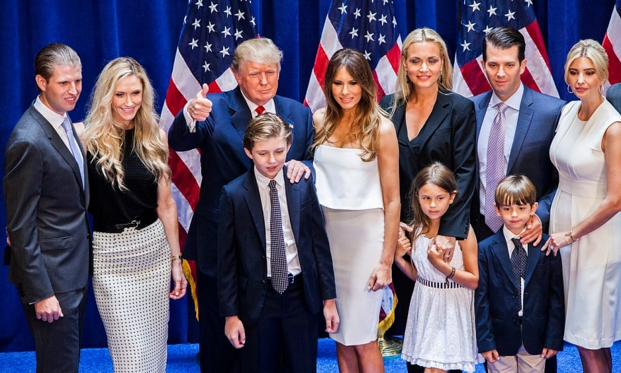 The Trump Kids Range In Age From 42 To 14