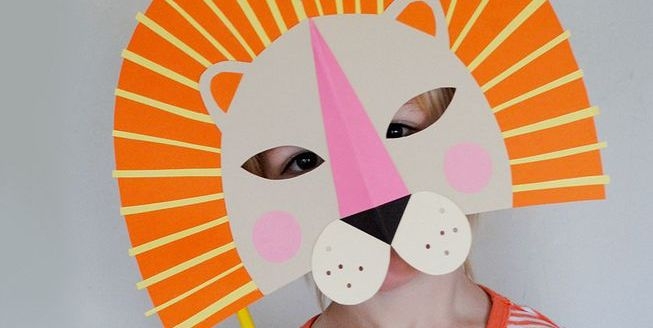 How to make 4 Cute Halloween Face Mask Crafts for Kids