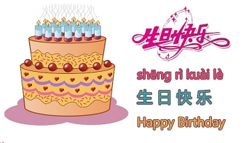how to say happy birthday in chinese