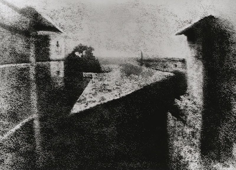 5050 the first photograph ever taken in history 1