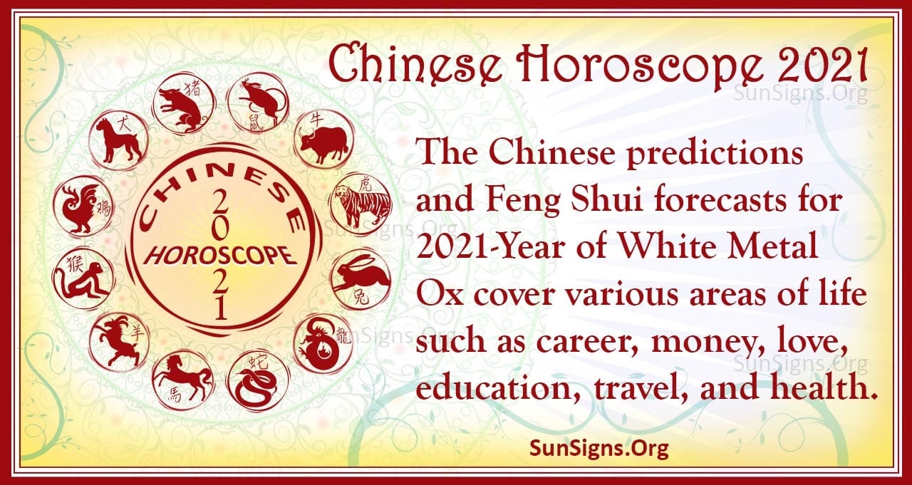 Horoscope & Feng shui Predictions for those born in 2021