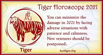 TIGER Chinese Zodiac Signs 2021: Predictions for Love, Money & Finance and Health