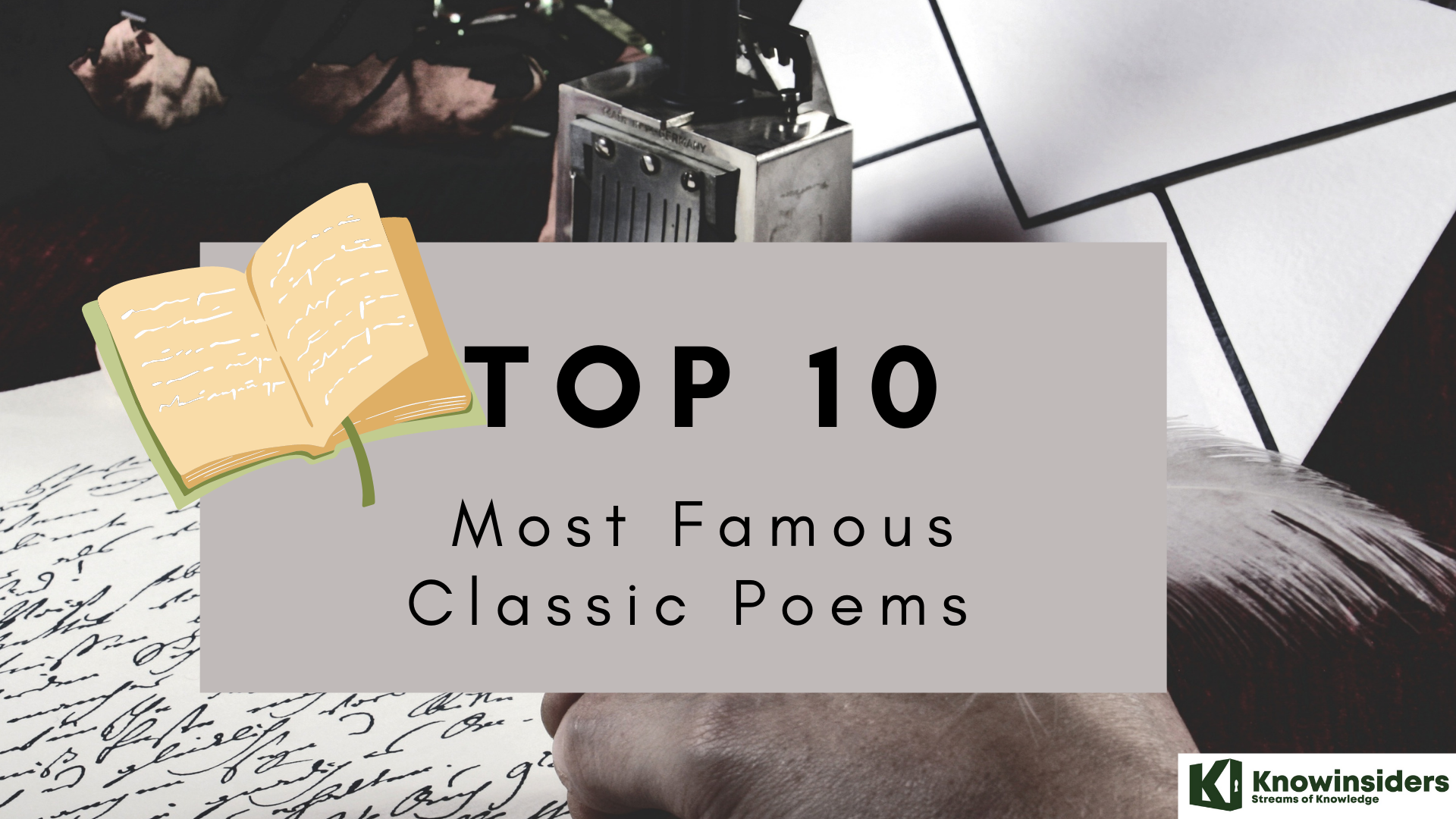 Top 10 Most Famous Classic Poems In The World