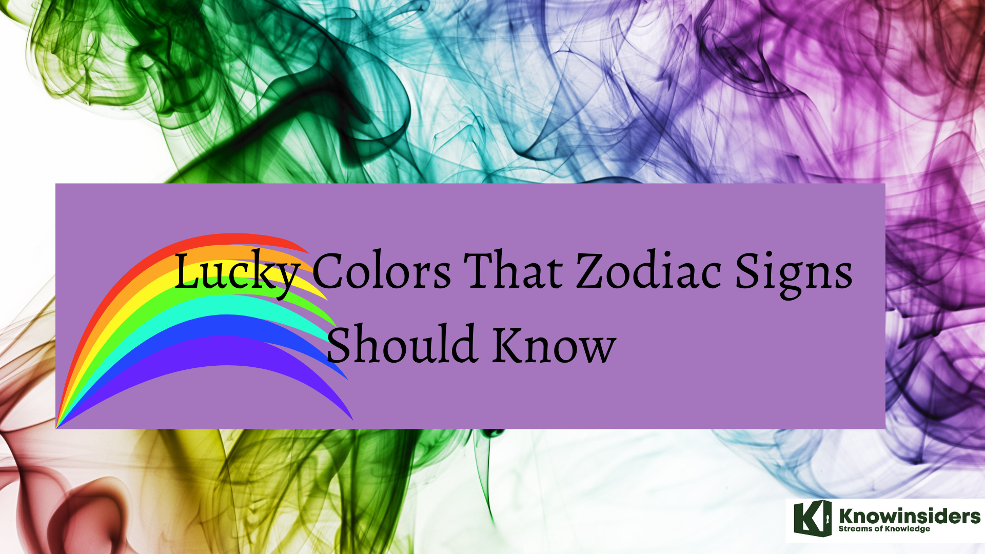 what are the zodiac signs lucky colors