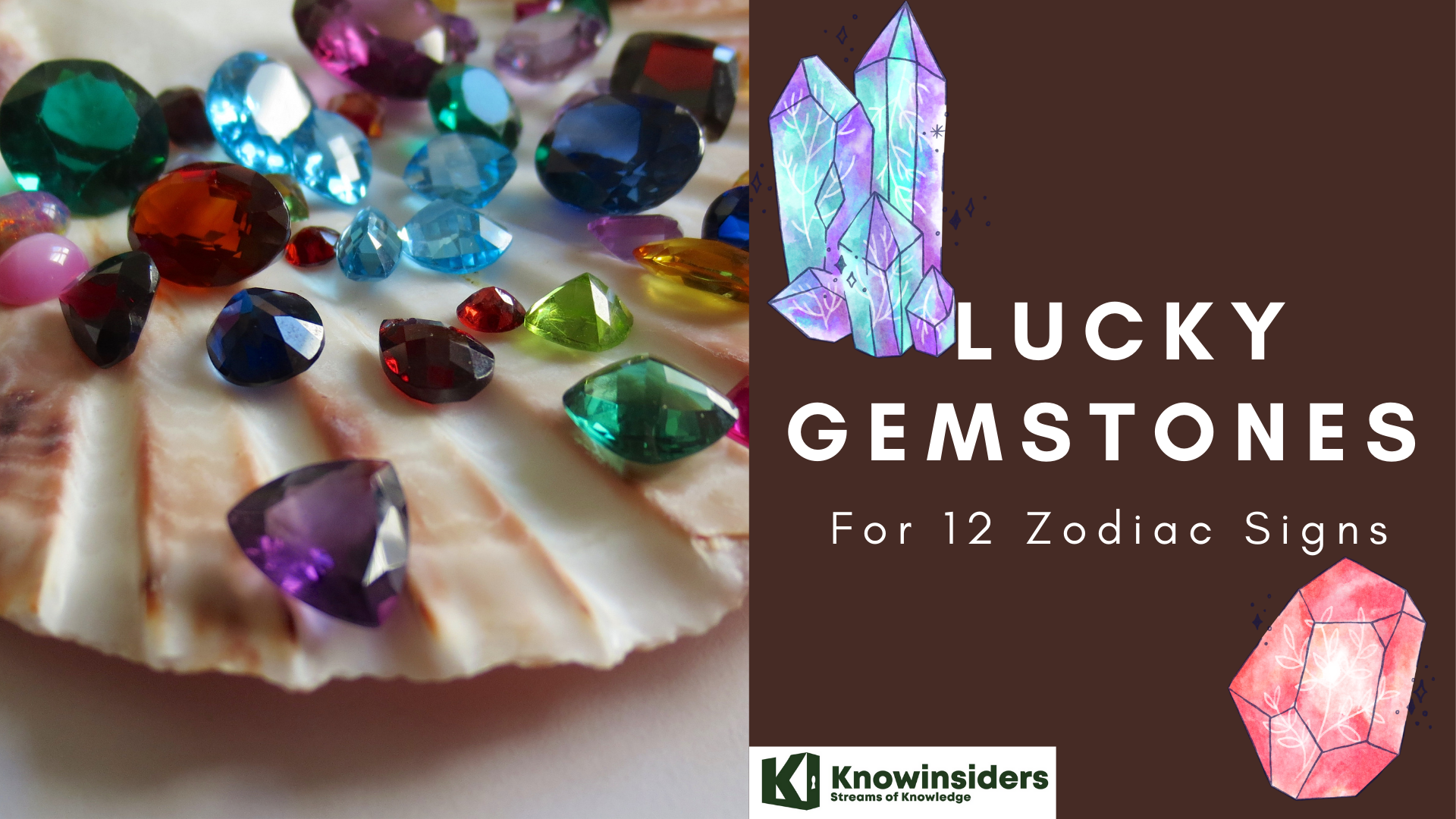 Lucky Gemstones For 12 Zodiac Signs 