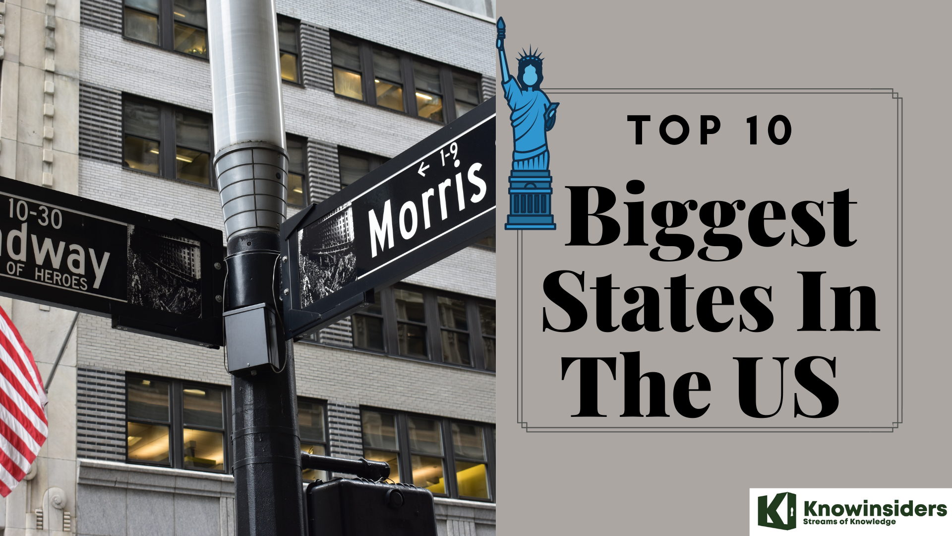 What Are The Biggest States In The US - Top 10 By Population and by Size
