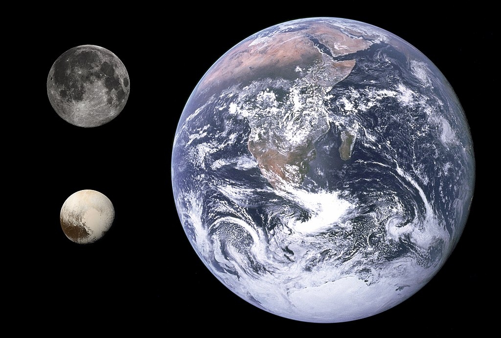 4942 earth the moon and pluto