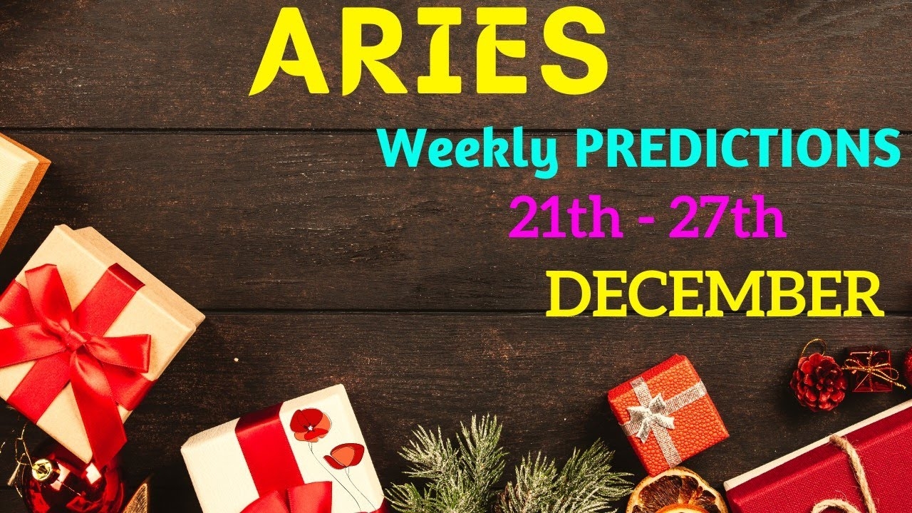 3702 weekly horoscope and tarot reading for aries week of december 21 27 1