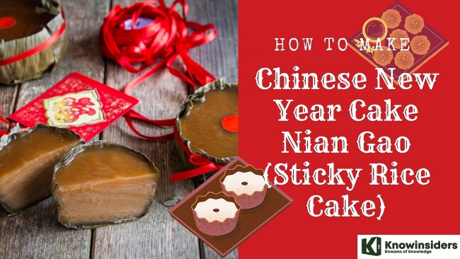 How to Make Nian Gao (Sticky Rice Cake) with New Ways, Easy Steps