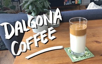 How to make Dalgona Coffee - Korean Style with Sugar or Honey