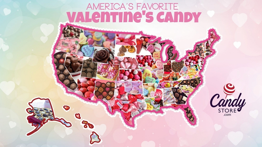 Top Most Popular Candy for Valentine's Day