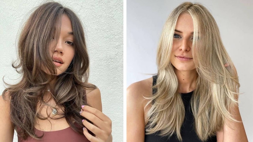 How To Style The Butterfly Haircut With Long Hair