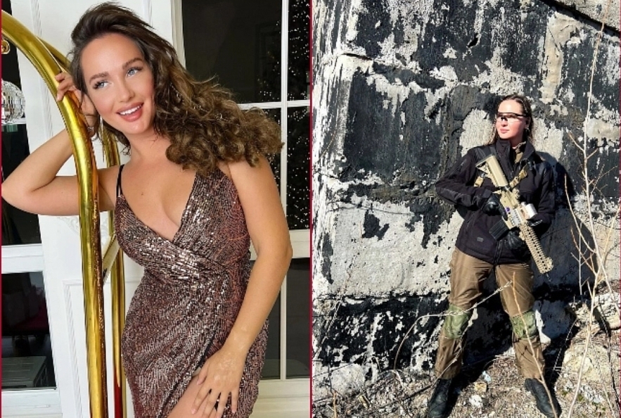 Miss Ukraine Anastasiia Lenna Joins Army