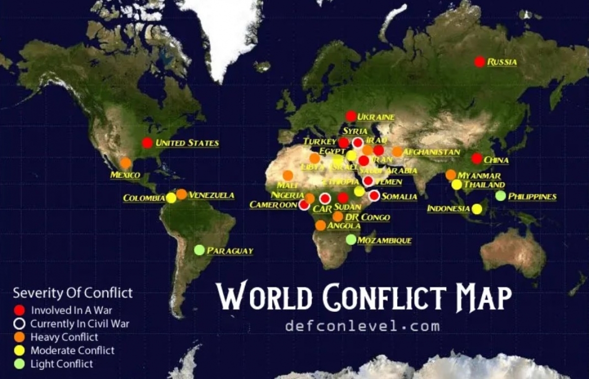 What is War & How Many Conflicts or Disputes in the World Right Now