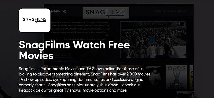 SnagFilms App