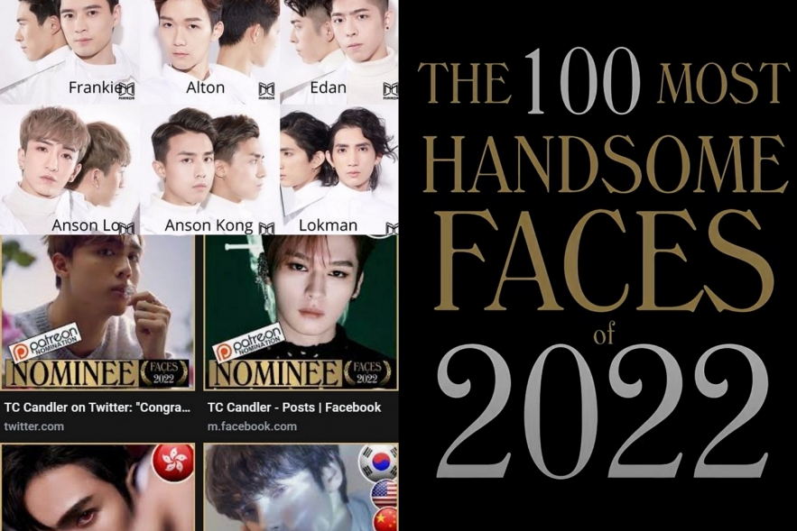 Top 100 Most Handsome Faces 2022/2023 - the Nomination List of TC Candler