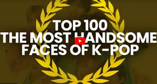 Top 100 Most Handsome Faces in K-Pop