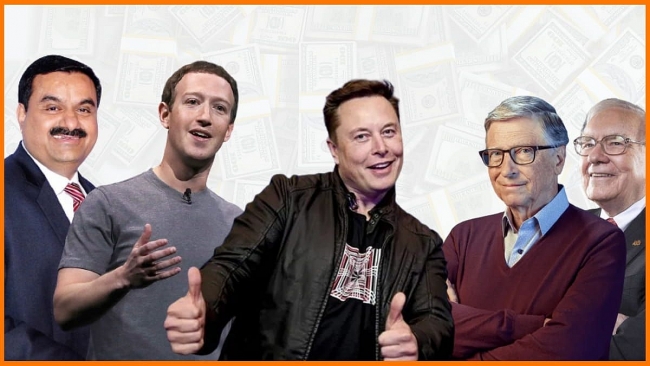 Top 10 Richest People in the World in 2022: Wealth Rise the Fastest