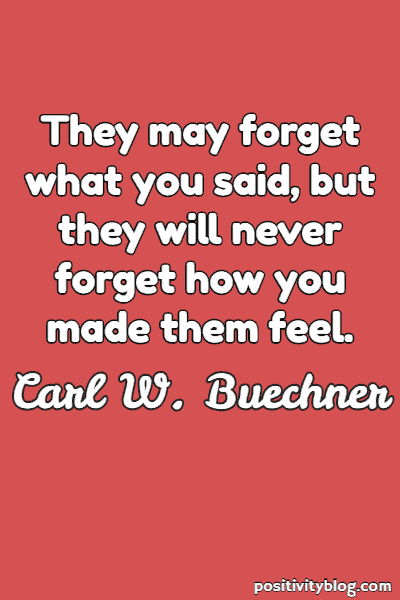 Friendship Quote by Carl W. Buechner