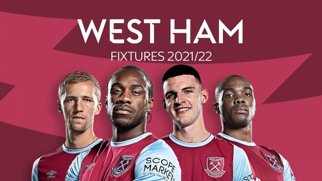 West Ham: Full Fixtures and Key Dates - Premier League 2021/22