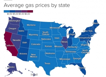 us gas prices today cheapest and highest stations to buy