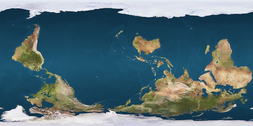 Why is Most Land Concentrated on Earth's Northern Hemisphere?