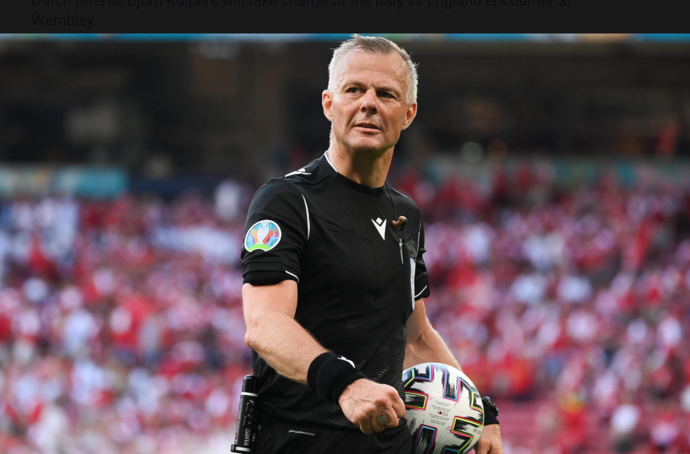 Kuipers to become first Dutch referee for Euro final