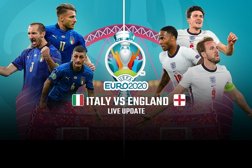 LIVE EURO 2020 FINAL - ENGLAND VS ITALY: Update Result, Highlights, Goals and Latest News