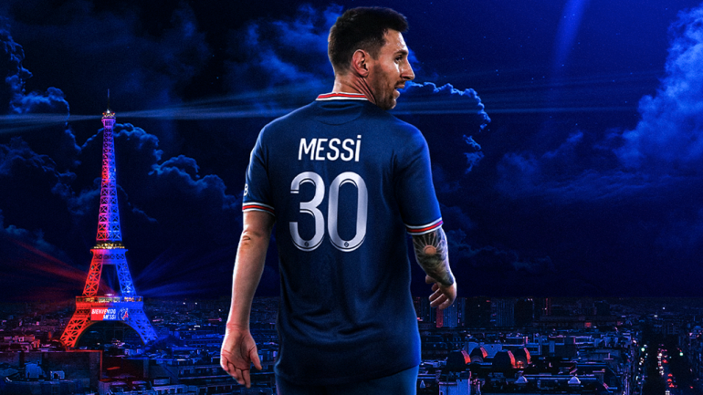 Paris Saint-Germain and Lionel Messi 
