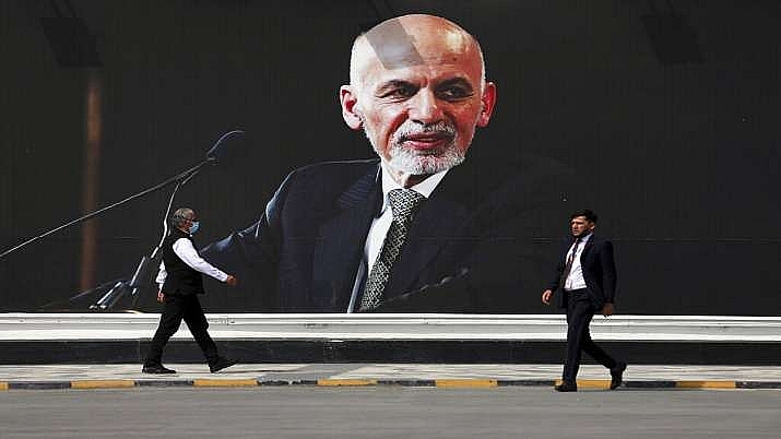 Afghanistan President Ghani flees to Tajikistan