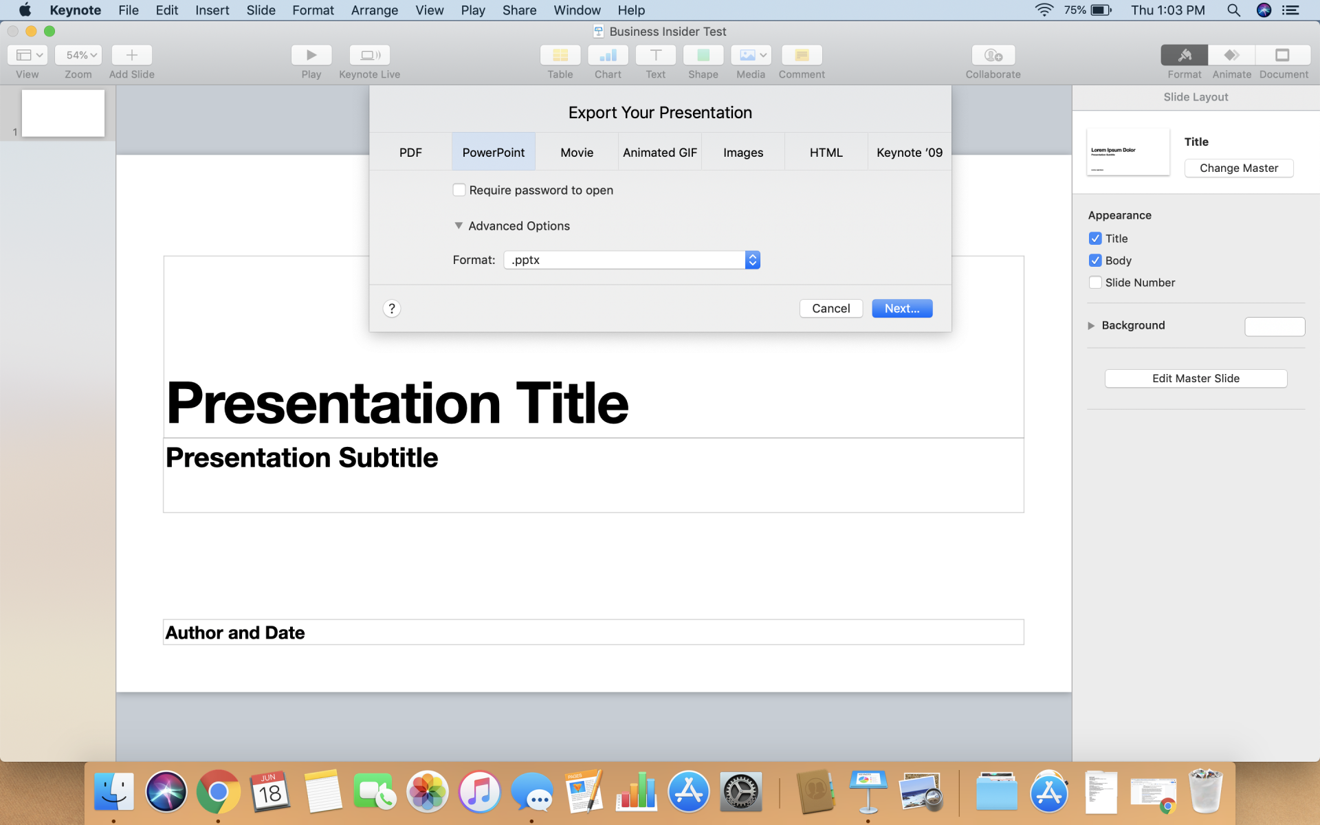 How to Convert Apple Keynote to PowerPoint Presentations on iPhone, iPad, Mac, iCloud
