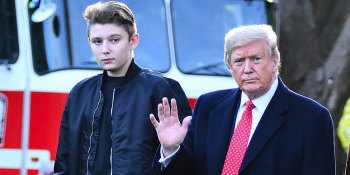 who and how old is barron trump youngest son of us president donald trump
