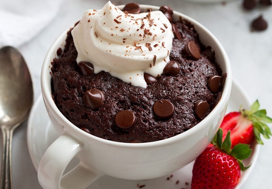 15 Mins to Bake Mug Chocolate Cake
