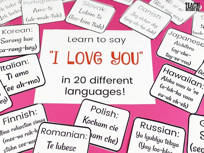 How to Say 'I Love You' in 12 Most Spoken Languages