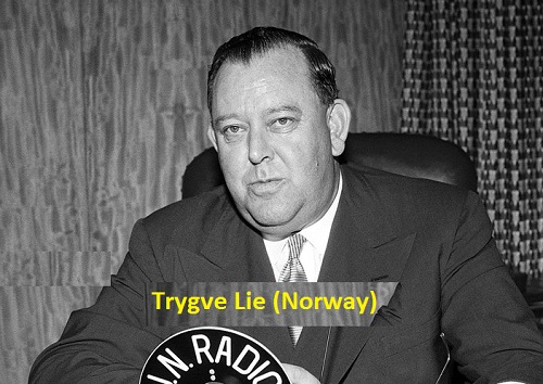 Trygve Lie-Norway