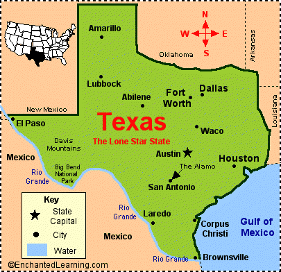 Facts About Texas - The Second Biggest State In America