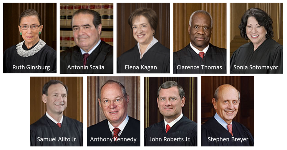 9 current supreme court justices hotsell